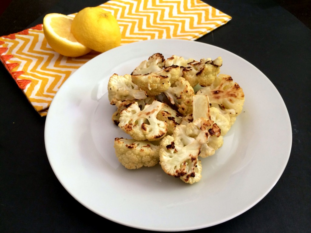 Roasted Cauliflower With Garlic, Lemon and Tahini Sauce Sunshine & Kale