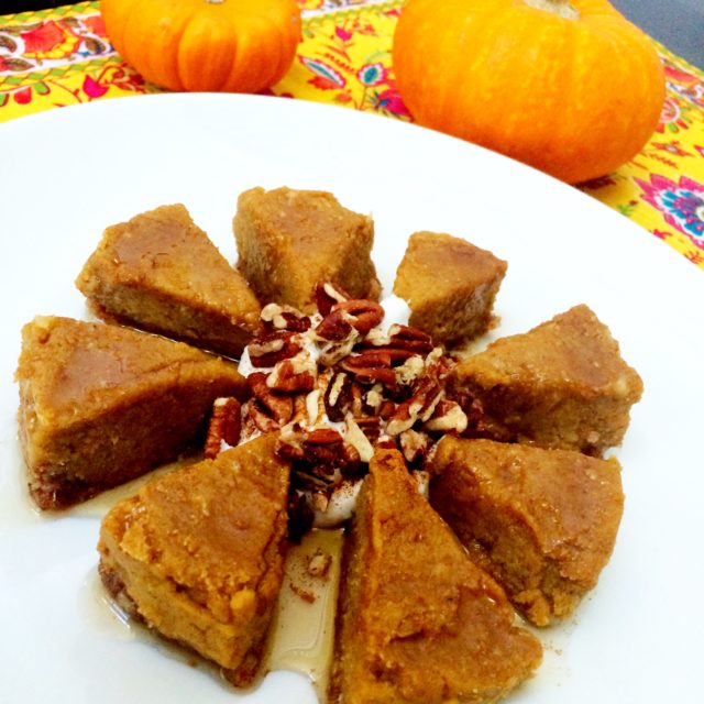 {Raw | Gluten-Free} Vegan Pumpkin Cheesecake