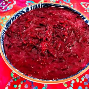 Vegan Beet Raita